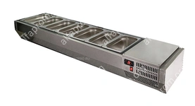 Витрина холодильная POLAIR VTi3-G (5х GN 1/3)