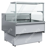 Витрина нейтральная Carboma GC110 N 1,25-1 0011-9006 (с боковинами)
