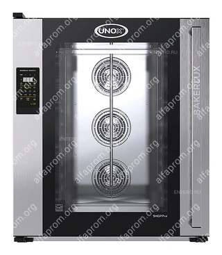 Печь конвекционная UNOX XEFT-10EU-ELRV без сливного отверстия