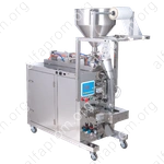 Фасовочно-упаковочный аппарат для жидких и пастообразных продуктов DXDG-200 NEW (3-х шовный пакет, насечка, ширина пленки -68 мм, 5-50 мл)