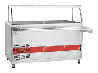 Прилавок-витрина Abat ПВВ(Н)-70КМ-01-НШ кашир.