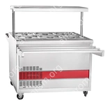 Прилавок-витрина Abat ПВВ(Н)-70ПМ-НШ